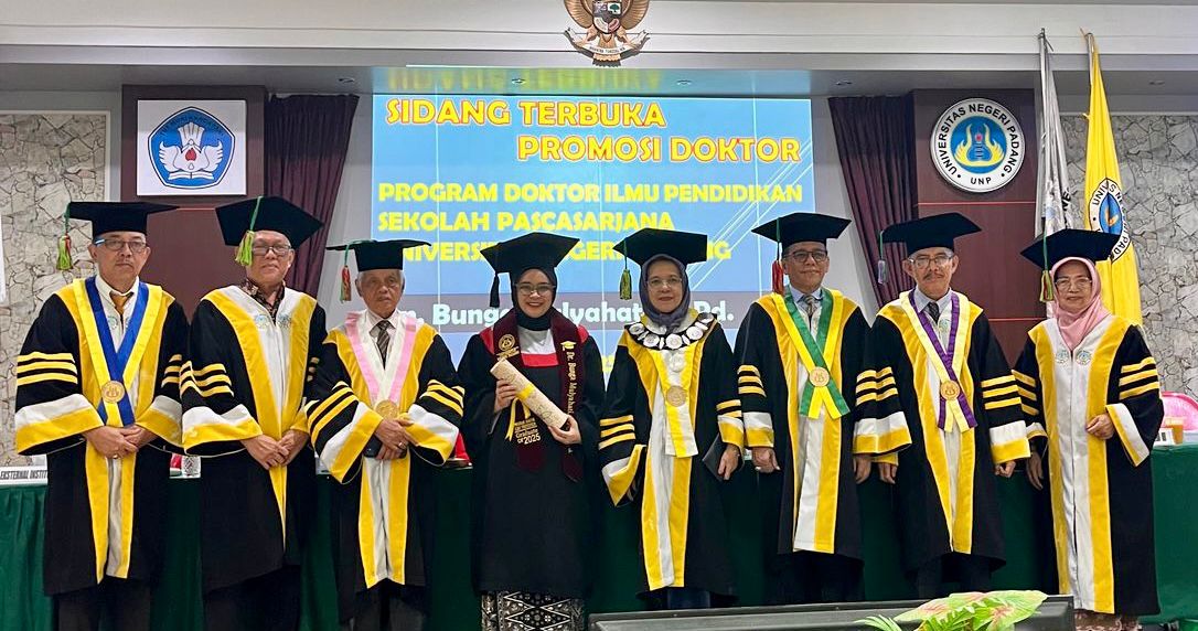 Dosen PGSD Universitas Samudra, Bunga Mulyahati, S.Pd., M.Pd, Raih Gelar Doktor di Bidang Ilmu Pendidikan
